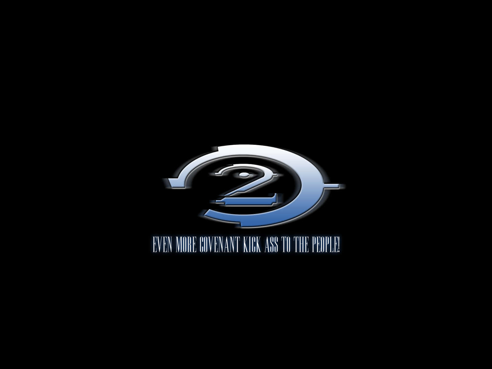 The Logo For The Game Halo 2 Wallpaper