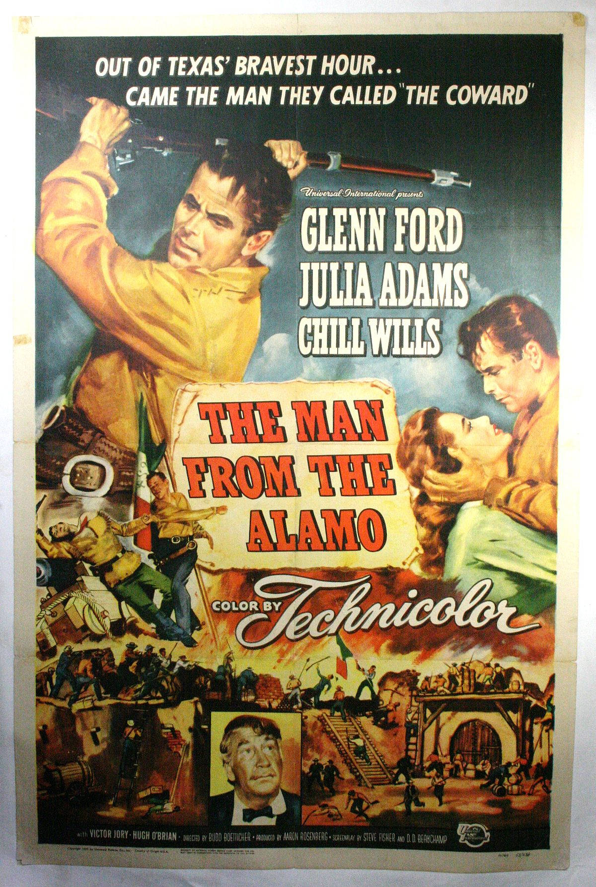 The Man From The Alamo 1953 Movie Poster Wallpaper