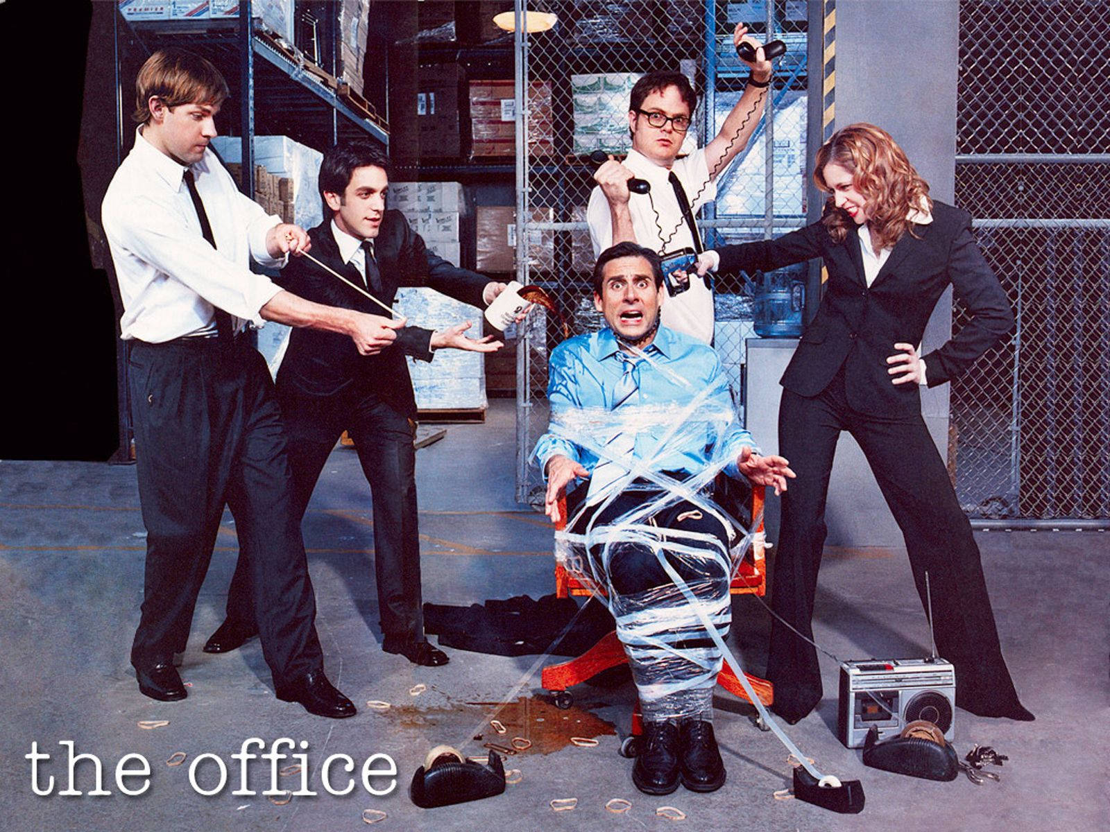 The Office Poster Funny Hostage Wallpaper