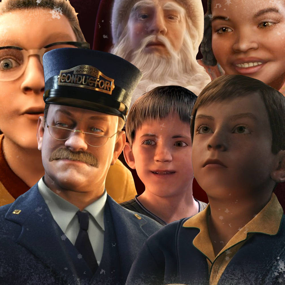 The Polar Express Casts Wallpaper