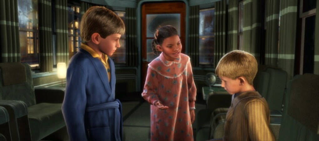 The Polar Express Film's Main Characters Wallpaper