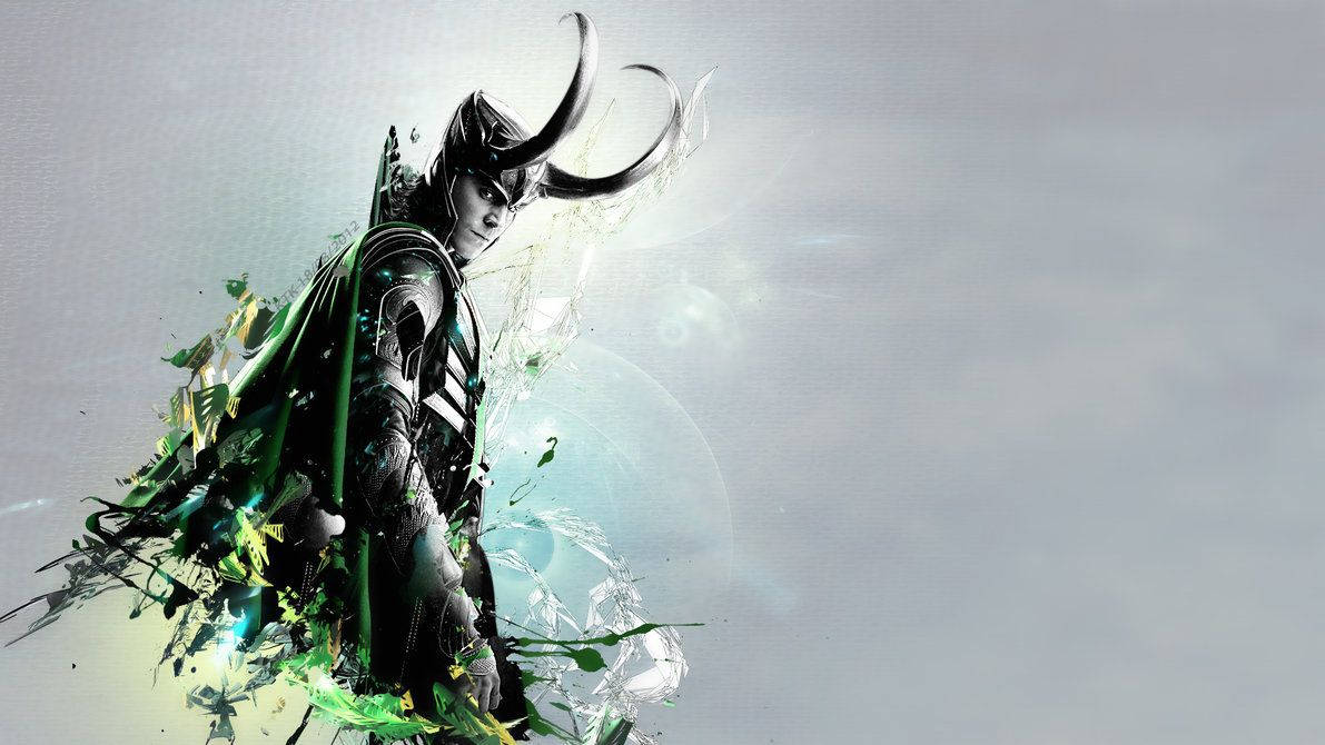 The Powerful Loki Unleashed Wallpaper