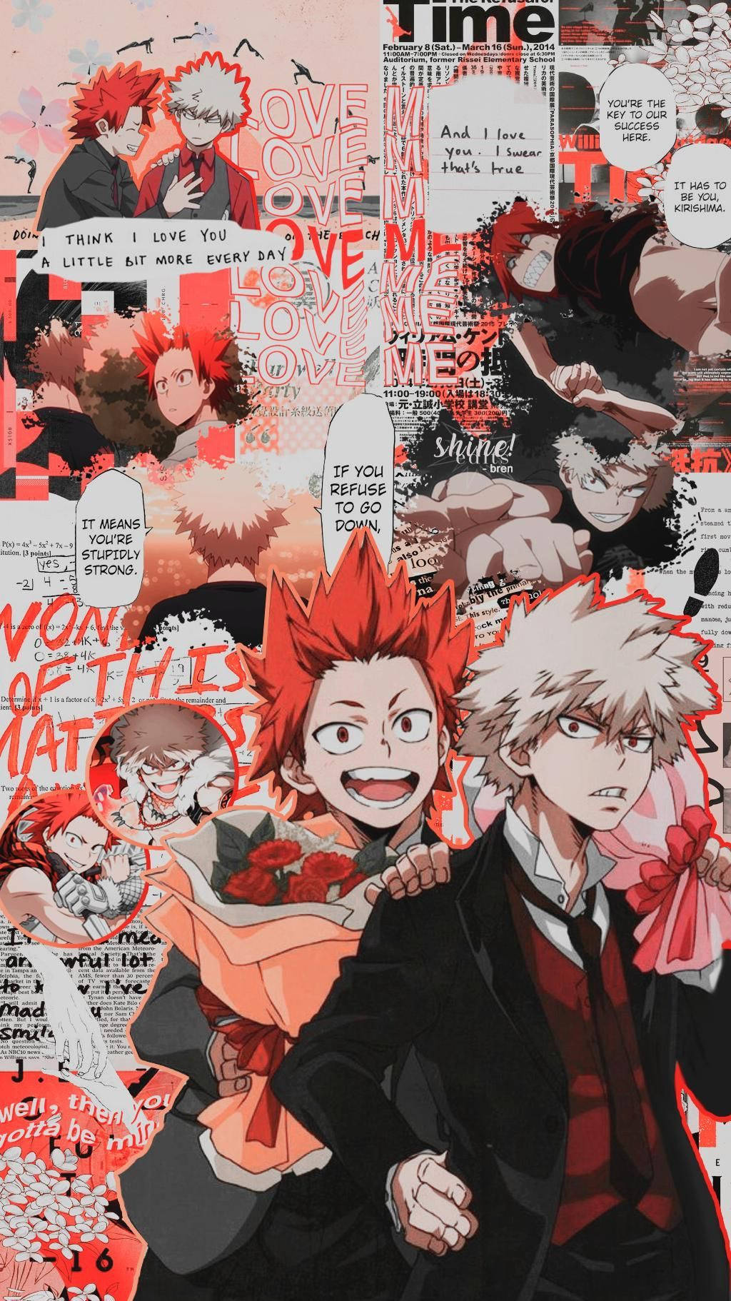 The Real Firecracker - Cute Bakugou Wallpaper