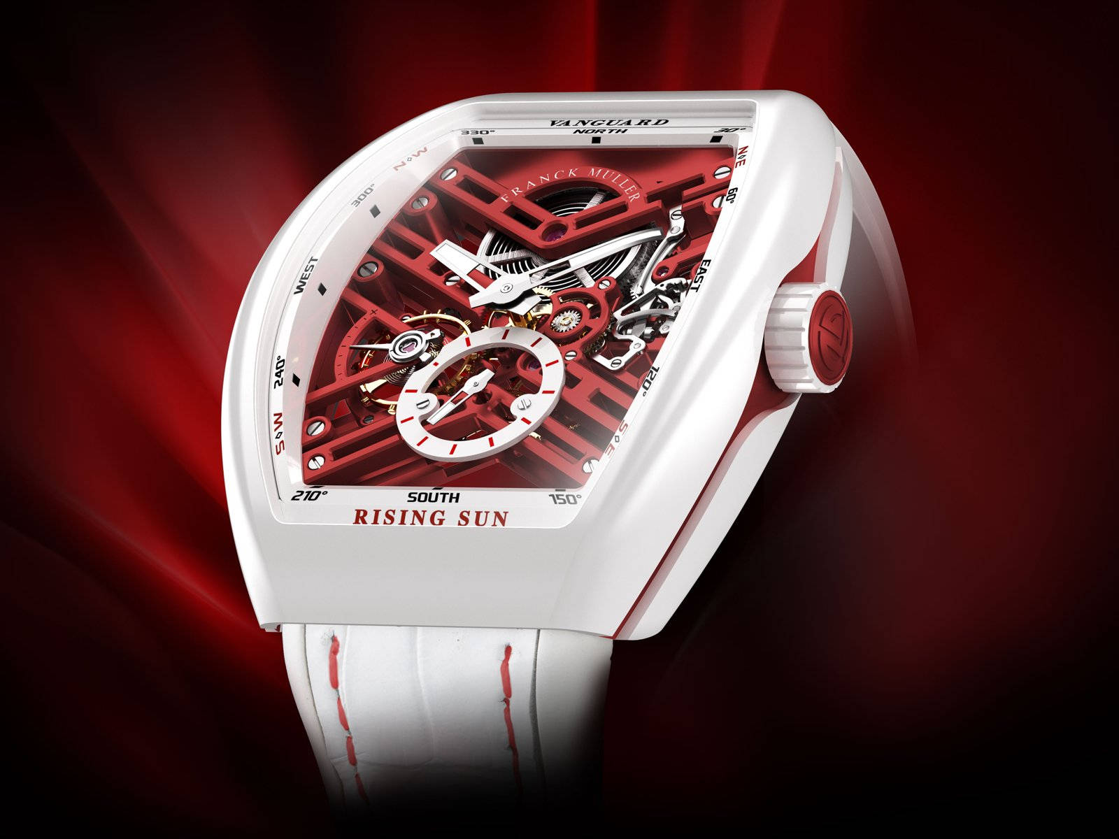 The Rising Sun Luxury Timepiece By Franck Muller Wallpaper