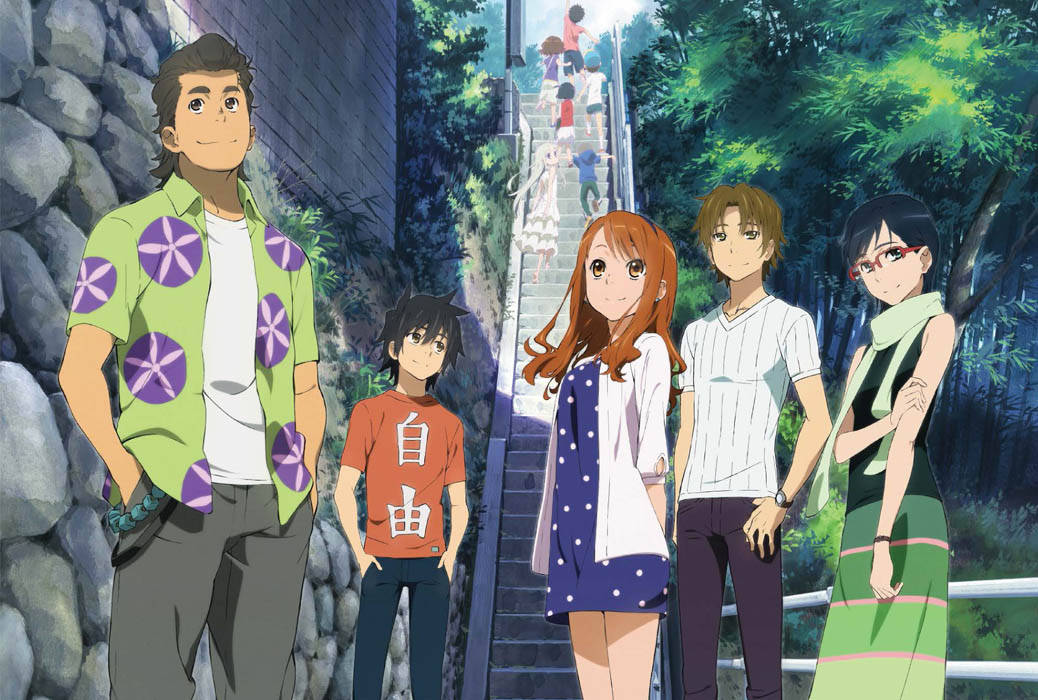 The Stairs Anohana Wallpaper