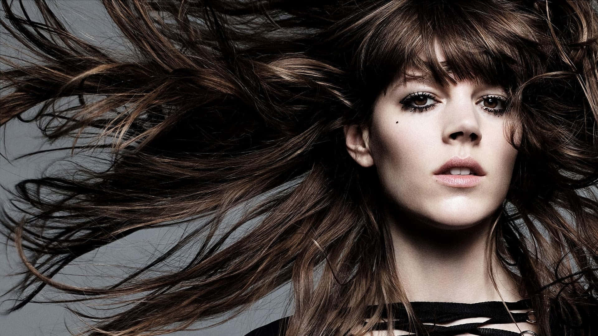 The Striking Pose Of Freja Beha Erichsen Wallpaper