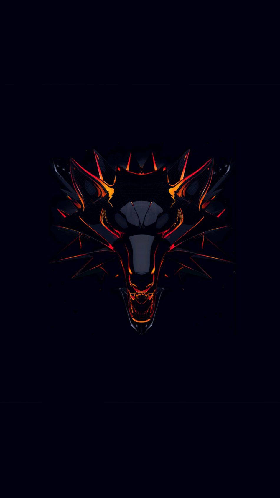 The Witcher Magma Wolf Wallpaper