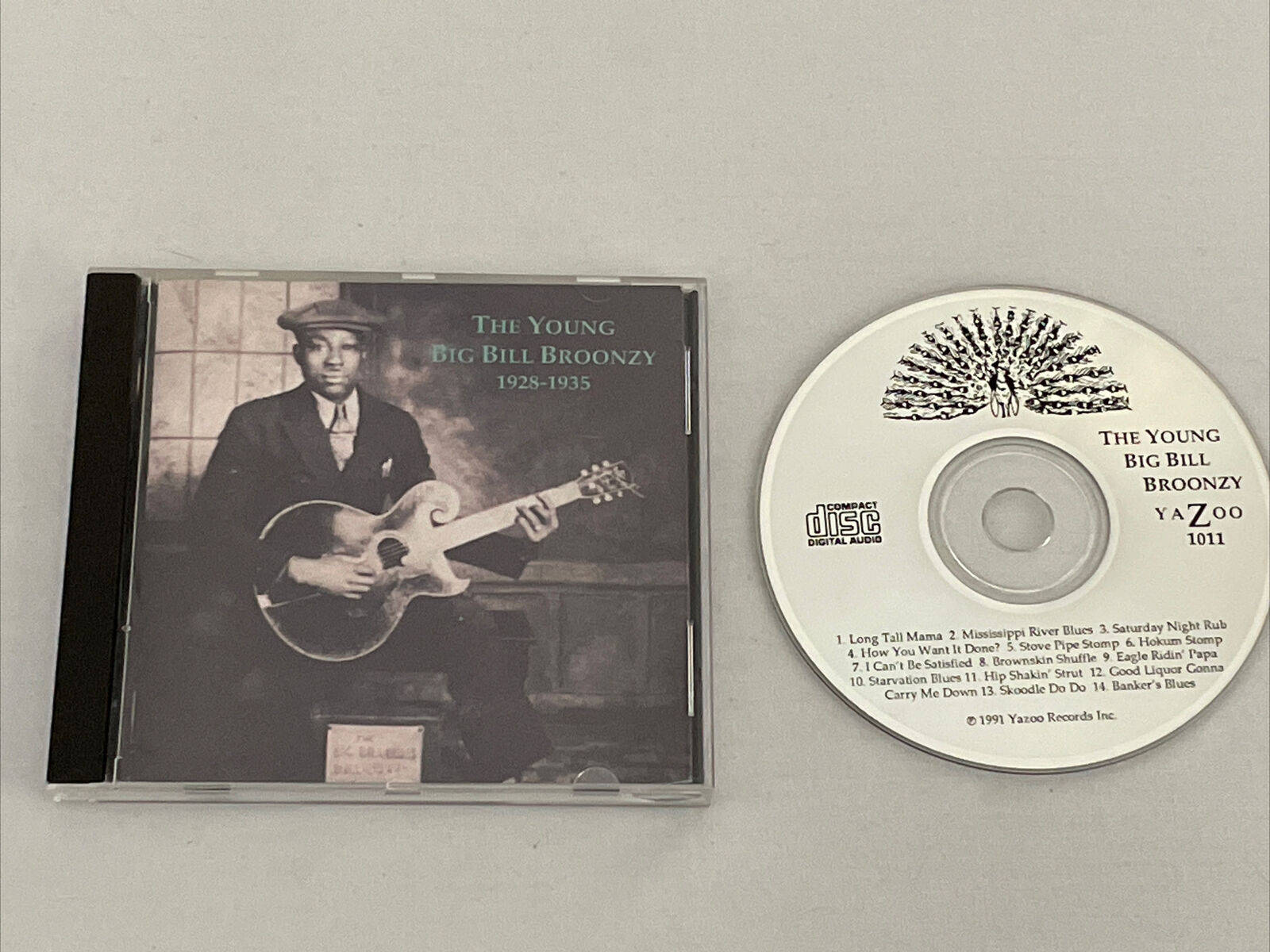 The Young Big Bill Broonzy Disc Wallpaper