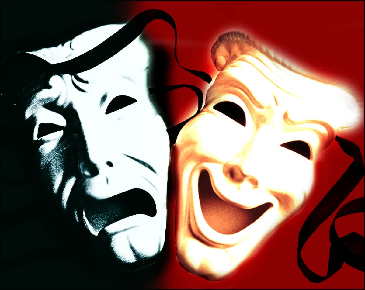 Theatre Mask Acting Wallpaper