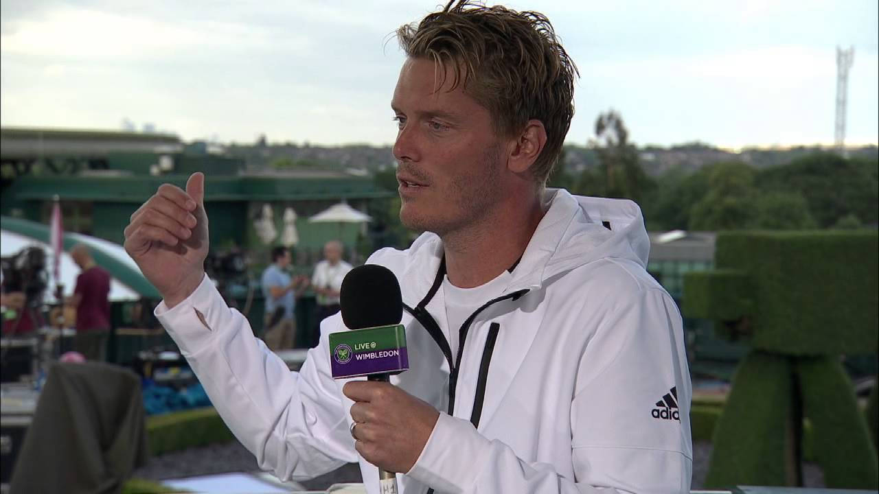 Thomas Enqvist In Interview Session Wallpaper