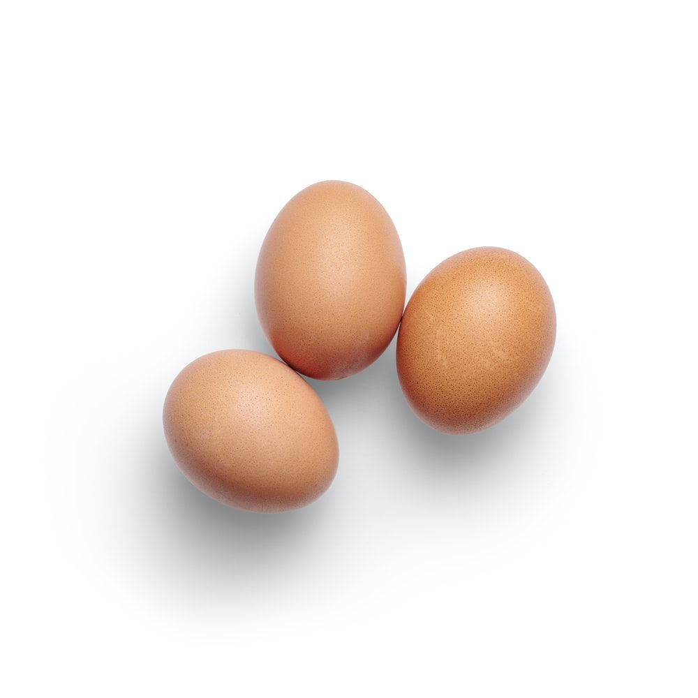 Three Free Ranged Eggs Wallpaper