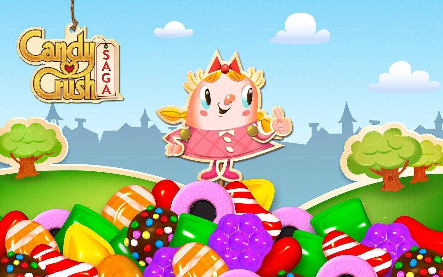 Tiffi In The Candy Crush Saga Wallpaper