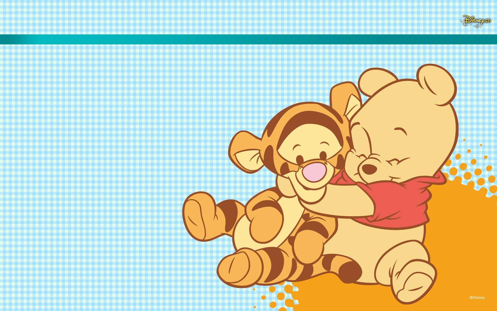 Tigger And Winnie The Pooh Iphone Wallback Wallpaper