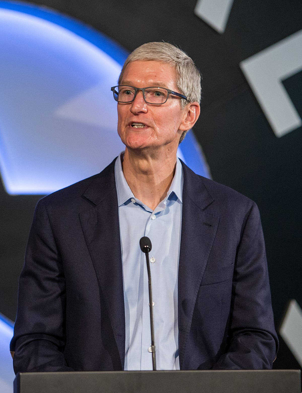 Tim Cook Chief Executive Officer Speech Wallpaper