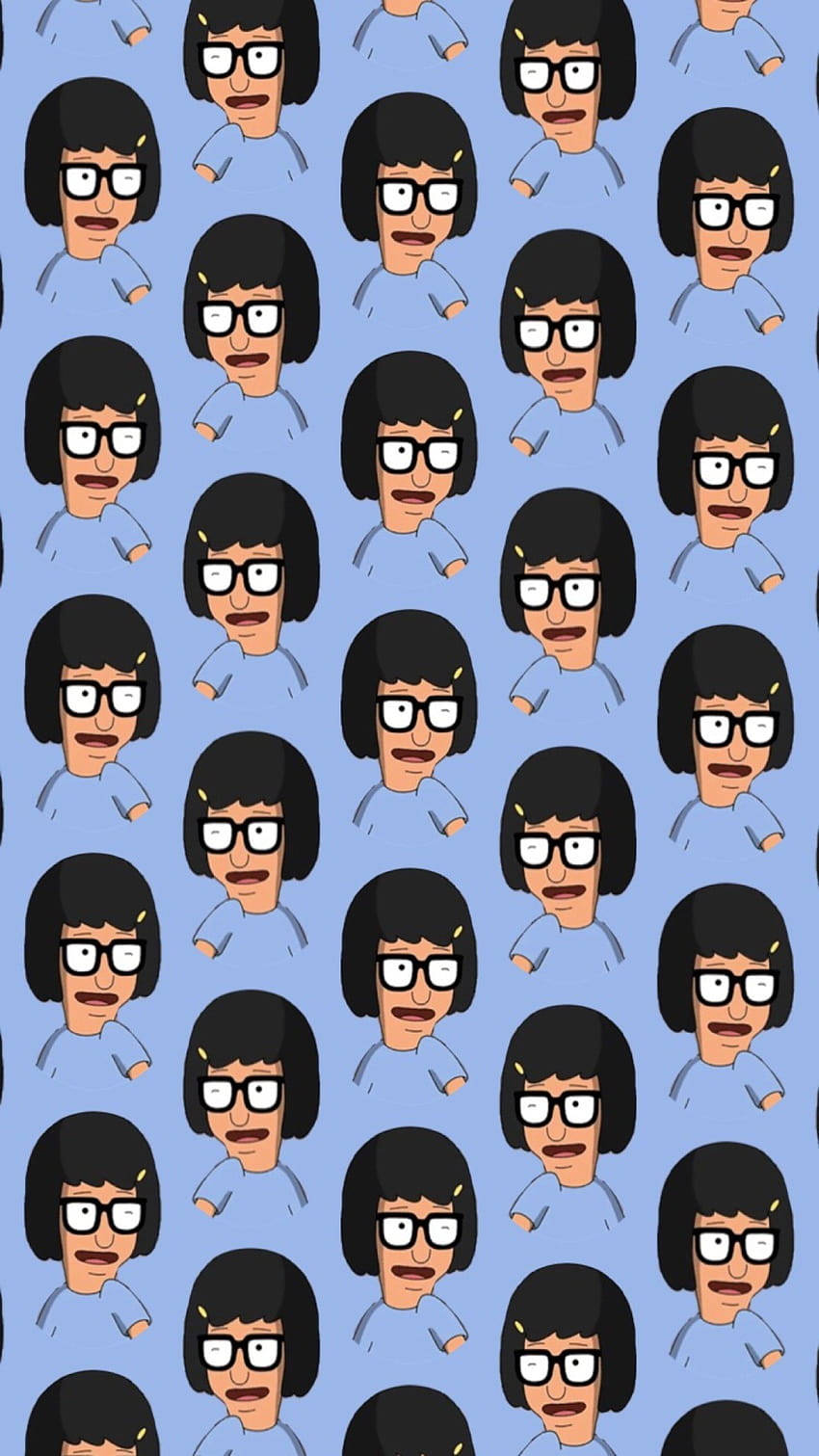 Tina Belcher From Bobs Burgers Aesthetic Wallpaper