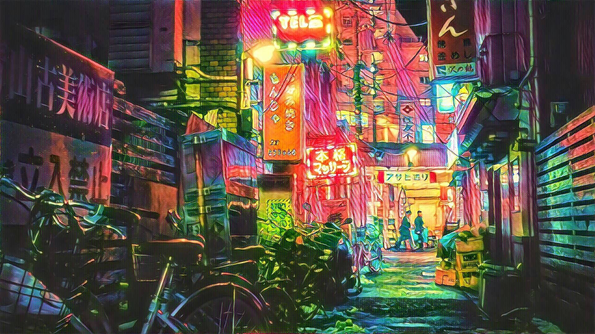Tokyo At Night, A Magical Place To Be Wallpaper