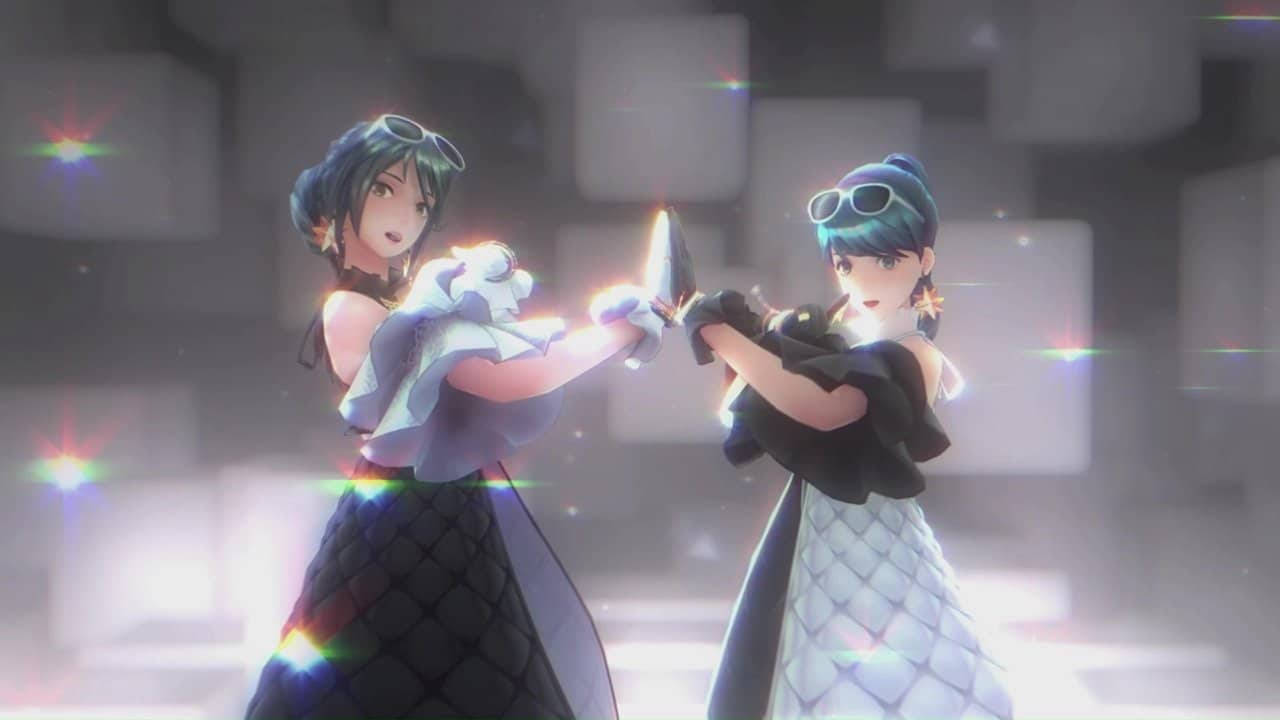 Tokyo Mirage Sessions Kiria And Tsubasa Performing Wallpaper