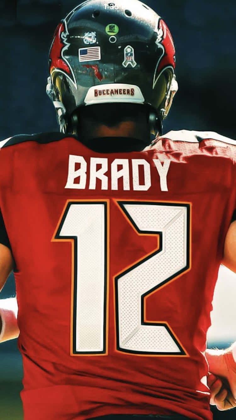 Tom Brady Buccaneers 750 X 1334 Wallpaper