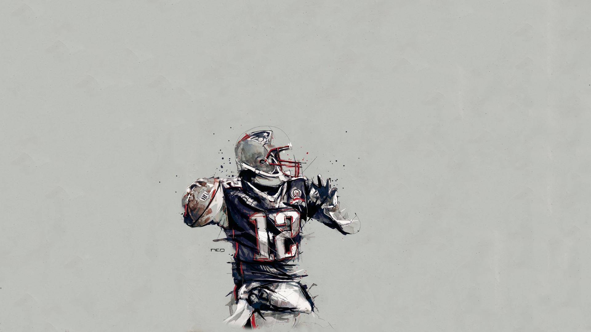 Tom Brady, Patriots Great And Champion Wallpaper