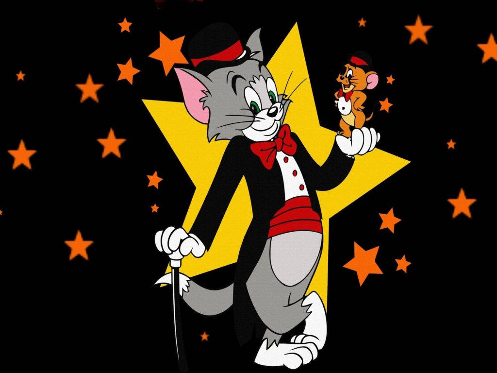 Tom Cat In A Magician Attire Wallpaper