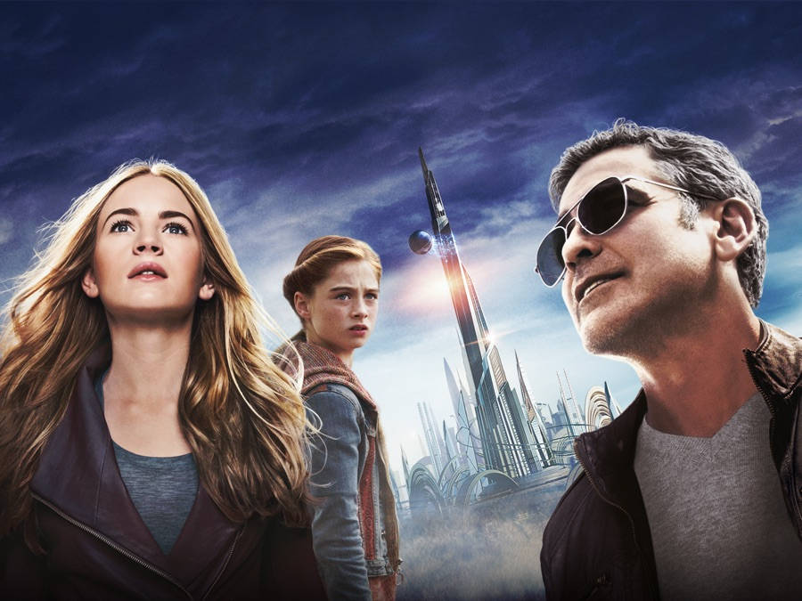 Tomorrowland Movie Main Cast Wallpaper