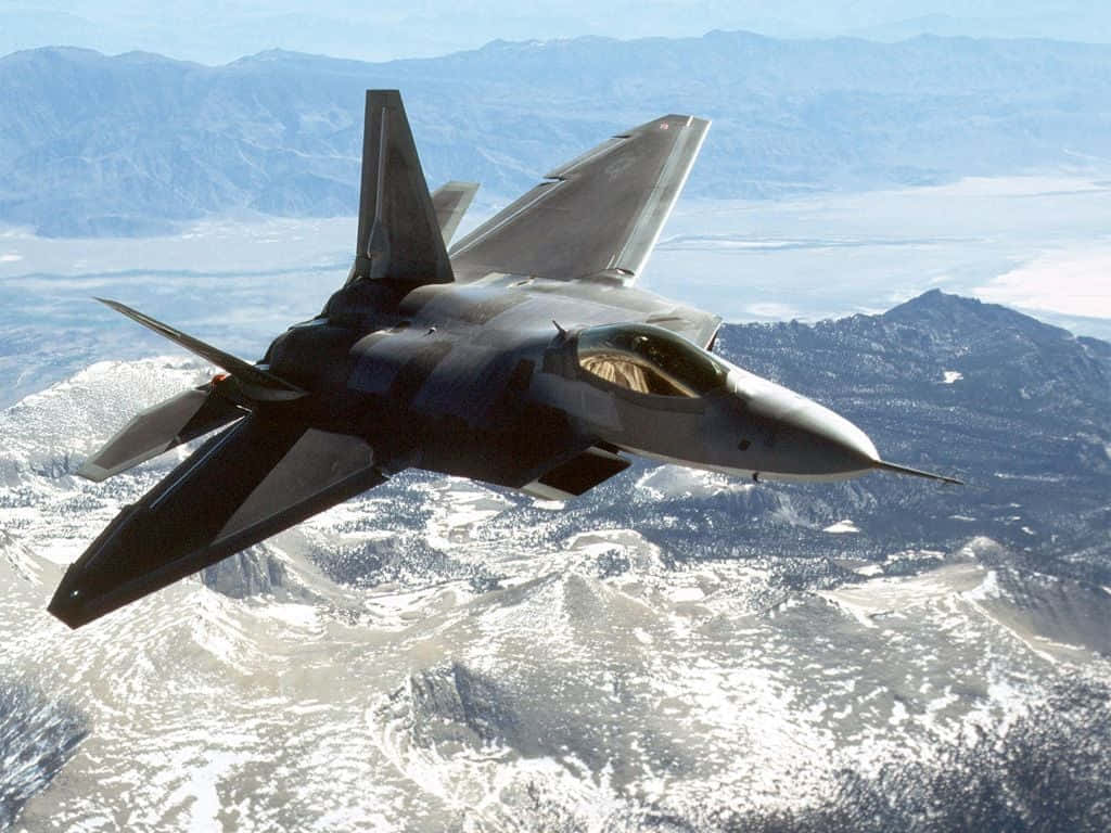 Top Gun Lockheed Martin F-22 Raptor Wallpaper