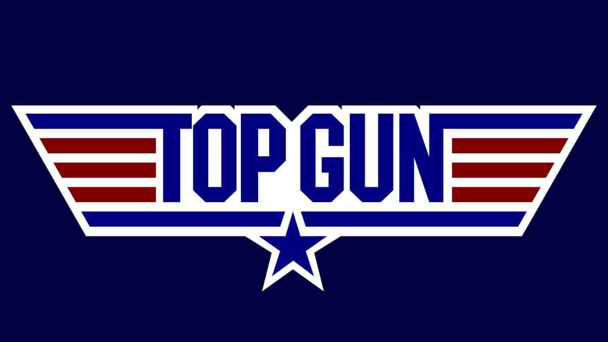 Top Gun Movie Logo Poster Wallpaper