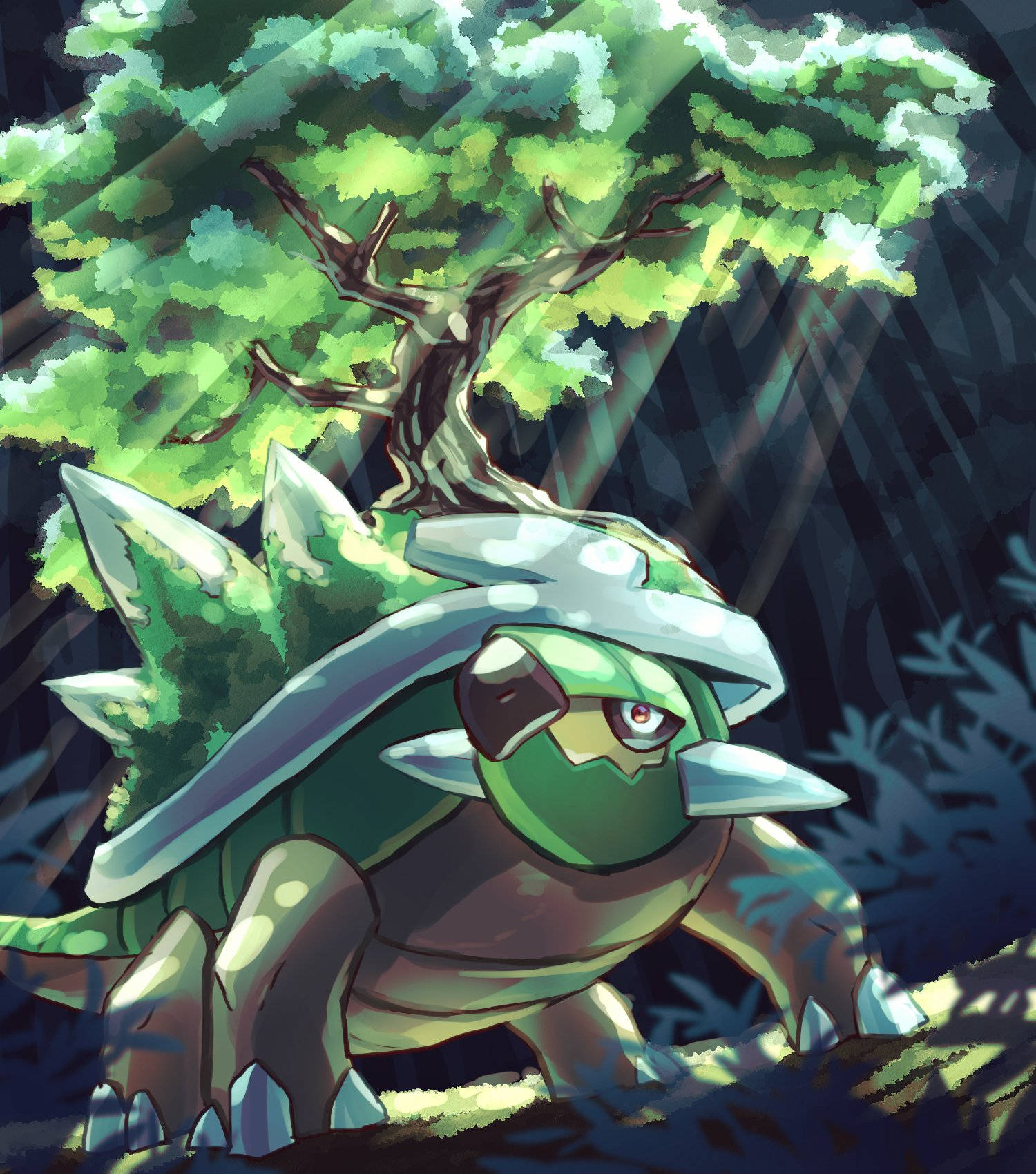 Torterra Under The Sun Wallpaper