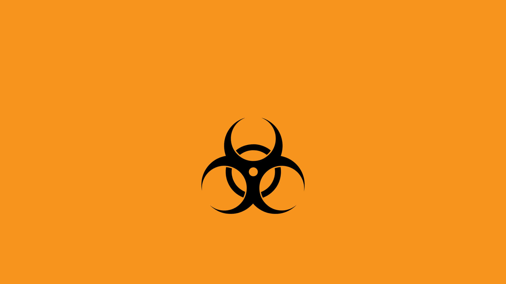 Toxic Biohazard Symbol Wallpaper