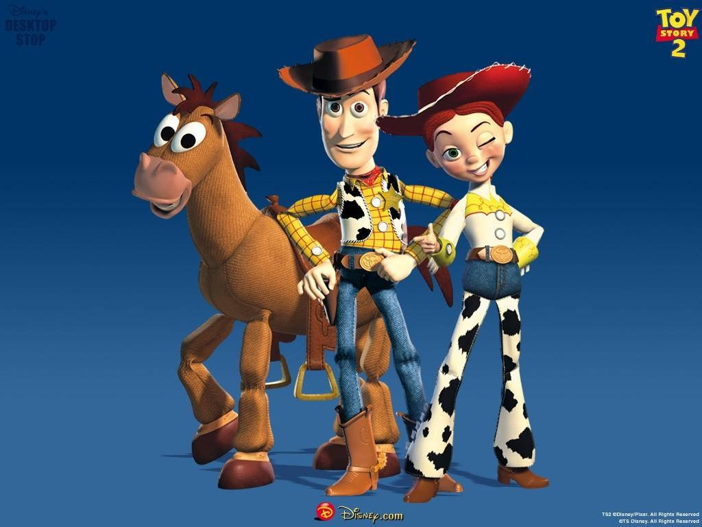 Toy Story Woody Jessie Bullseye Wallpaper
