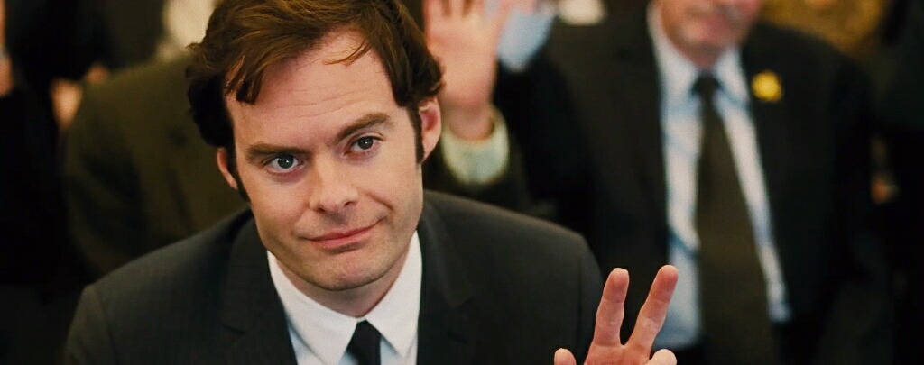 Trainwreck Bill Hader Black Suit Wallpaper