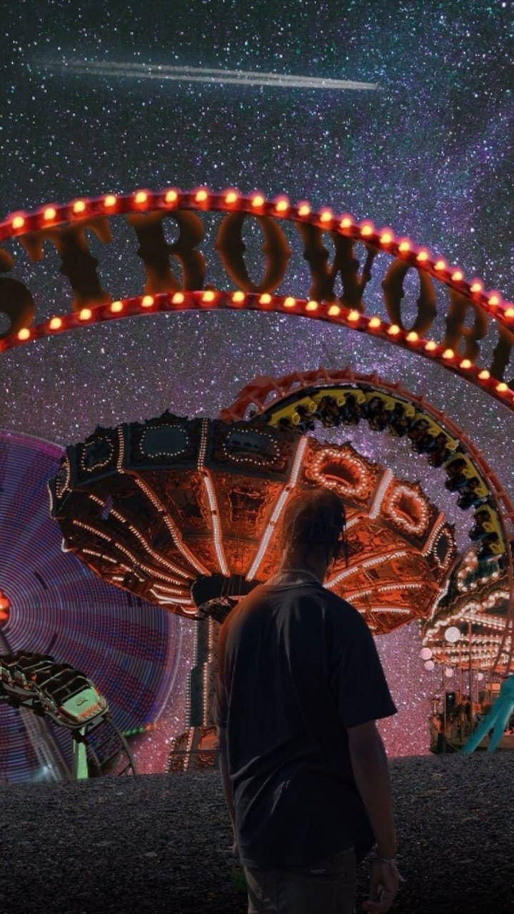 Travis Scott Astroworld Theme Park Wallpaper