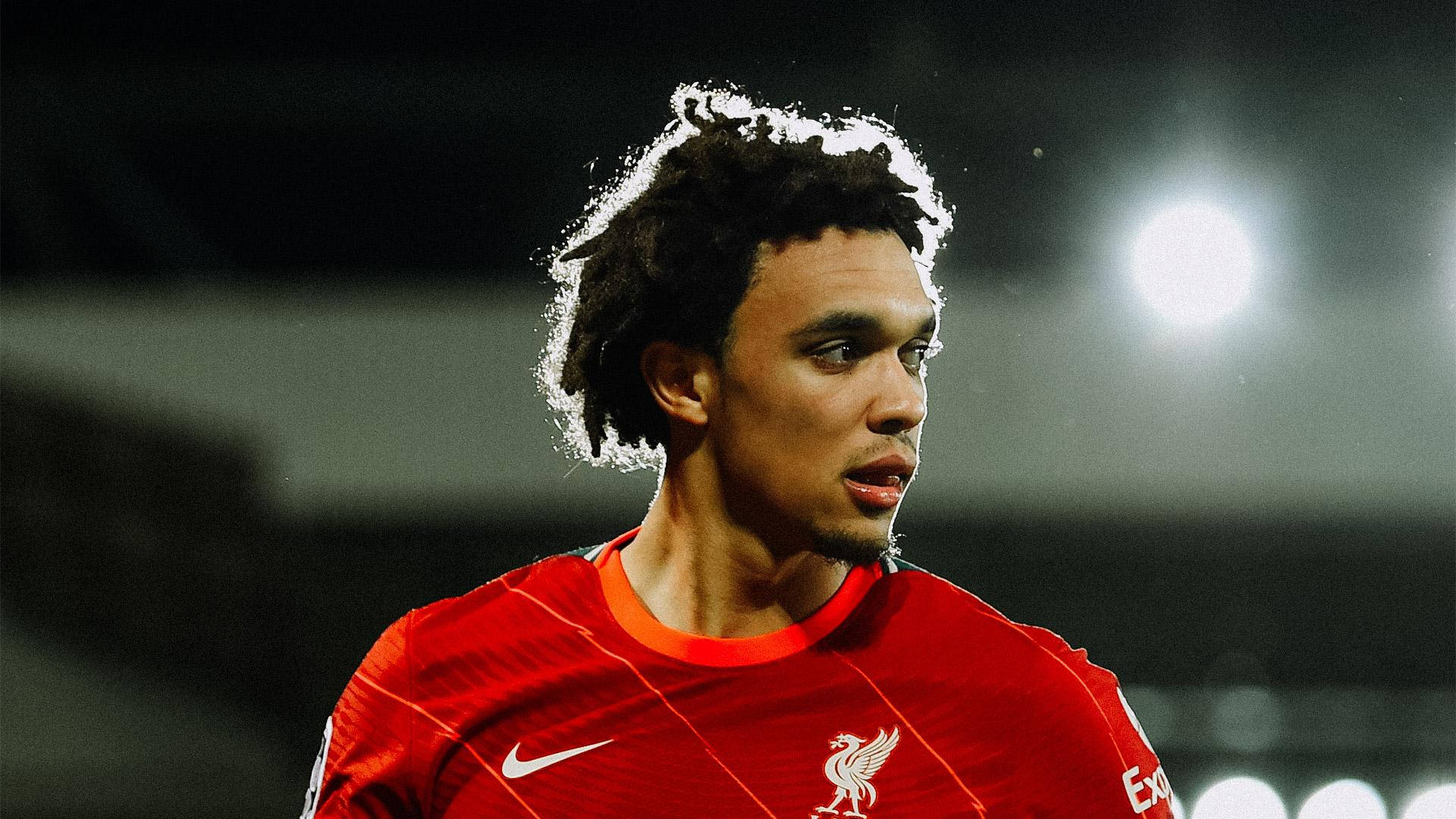 Trent Alexander-arnold Glowing Hair Wallpaper