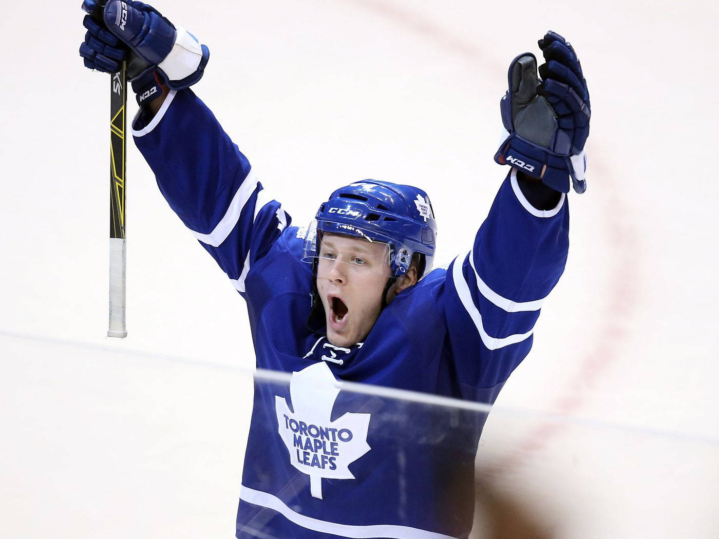 Triumph Moment Of Morgan Rielly Wallpaper