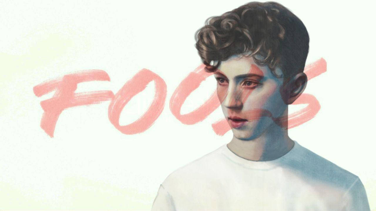 Troye Sivan Fools Art Wallpaper