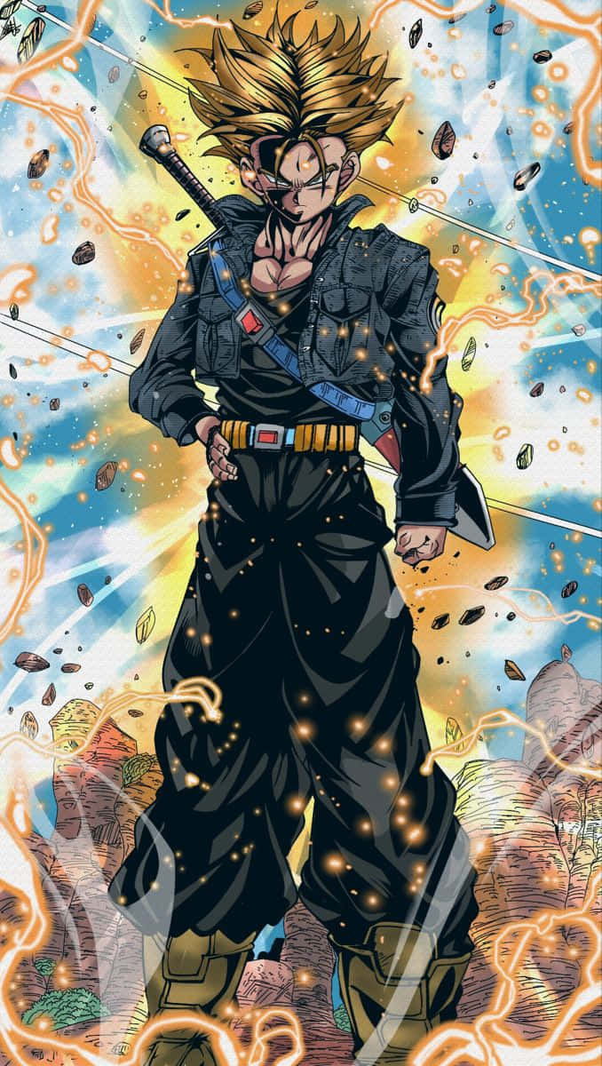 Trunks Whole Body Artwork Wallpaper