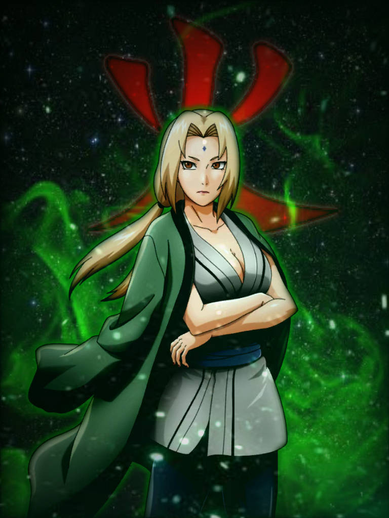 Tsunade Crossing Her Arms Wallpaper