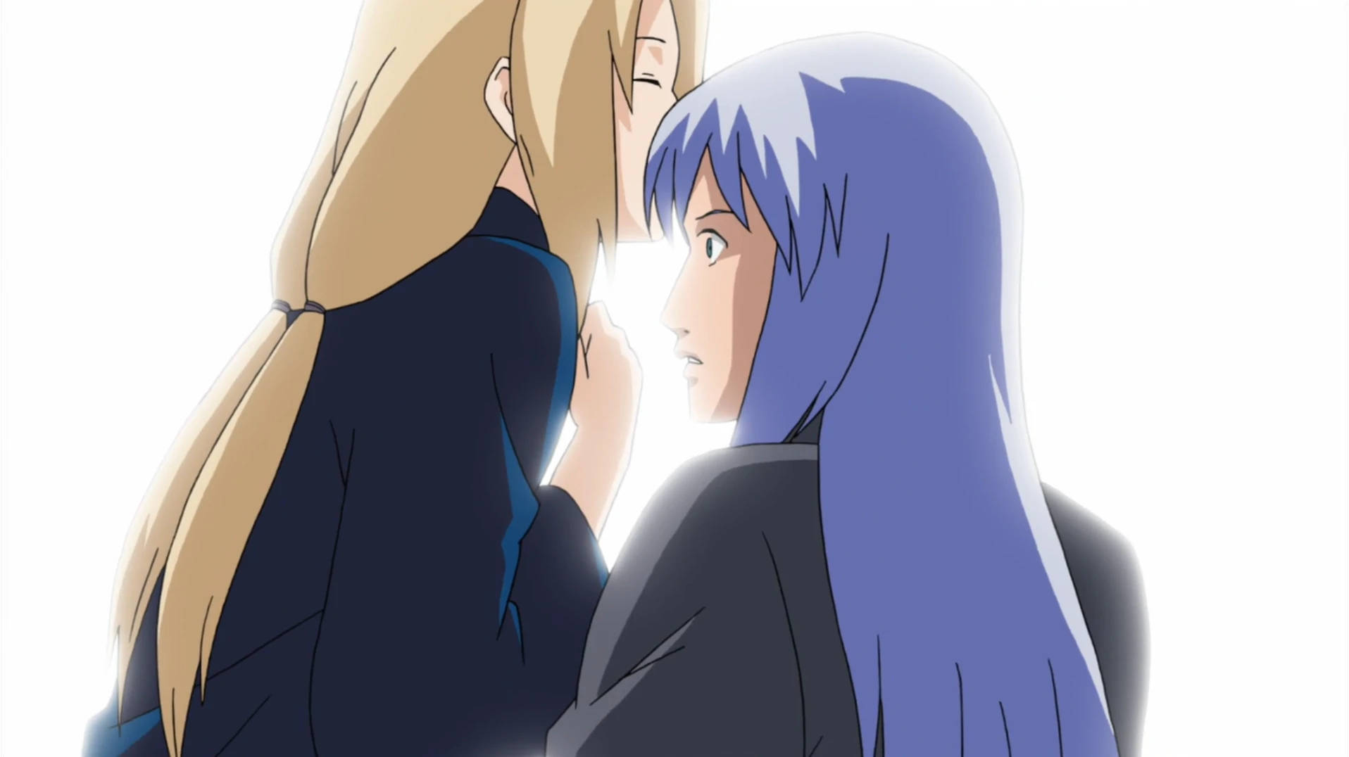 Tsunade Kissing Dan Kato’s Forehead Wallpaper