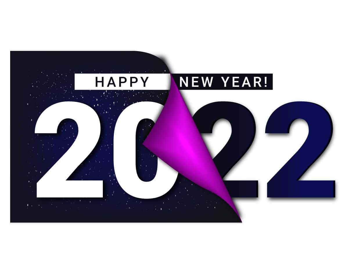 Turn Page New Year 2022 Wallpaper