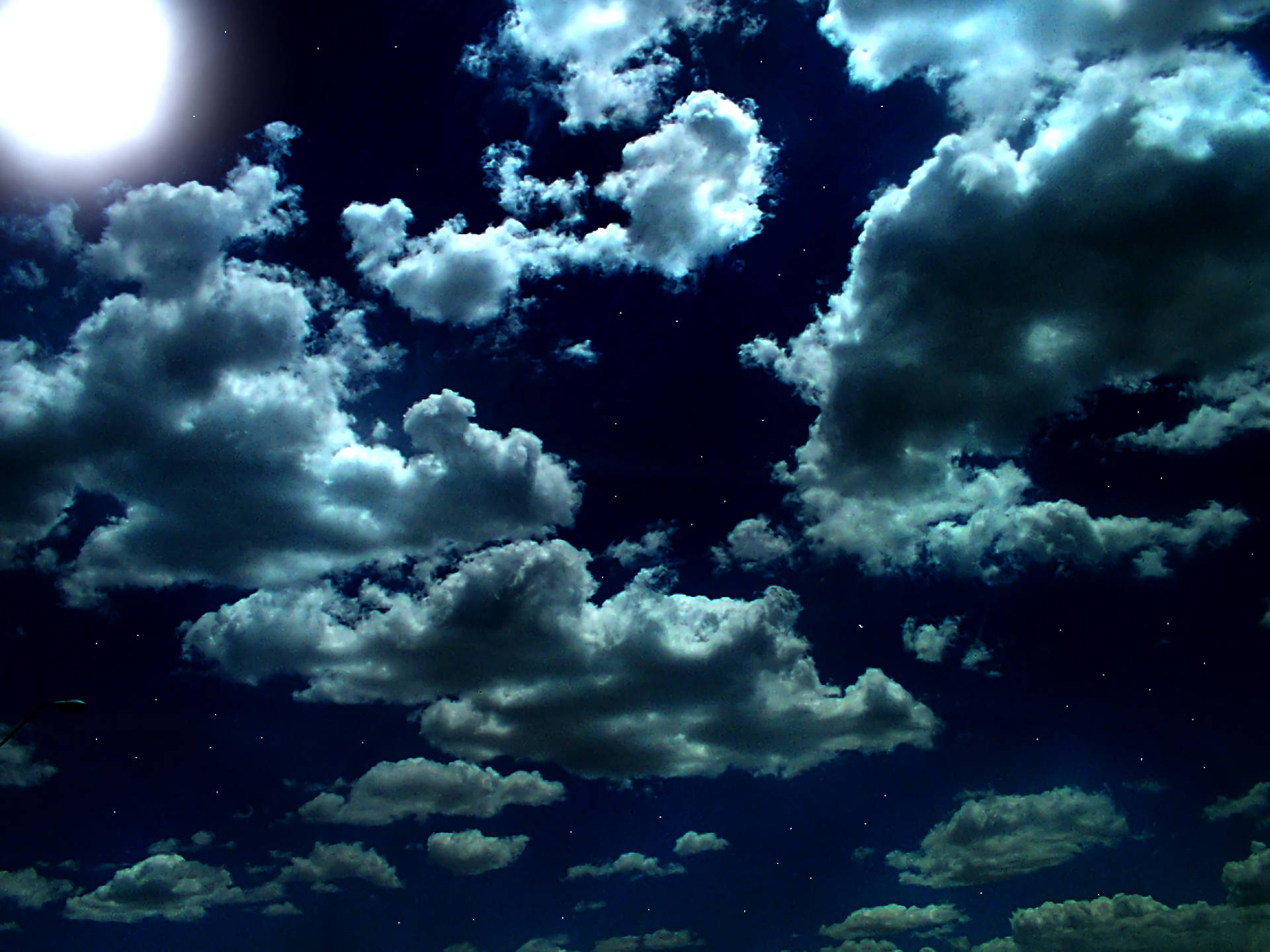 Twilight Cloudy Sky Wallpaper