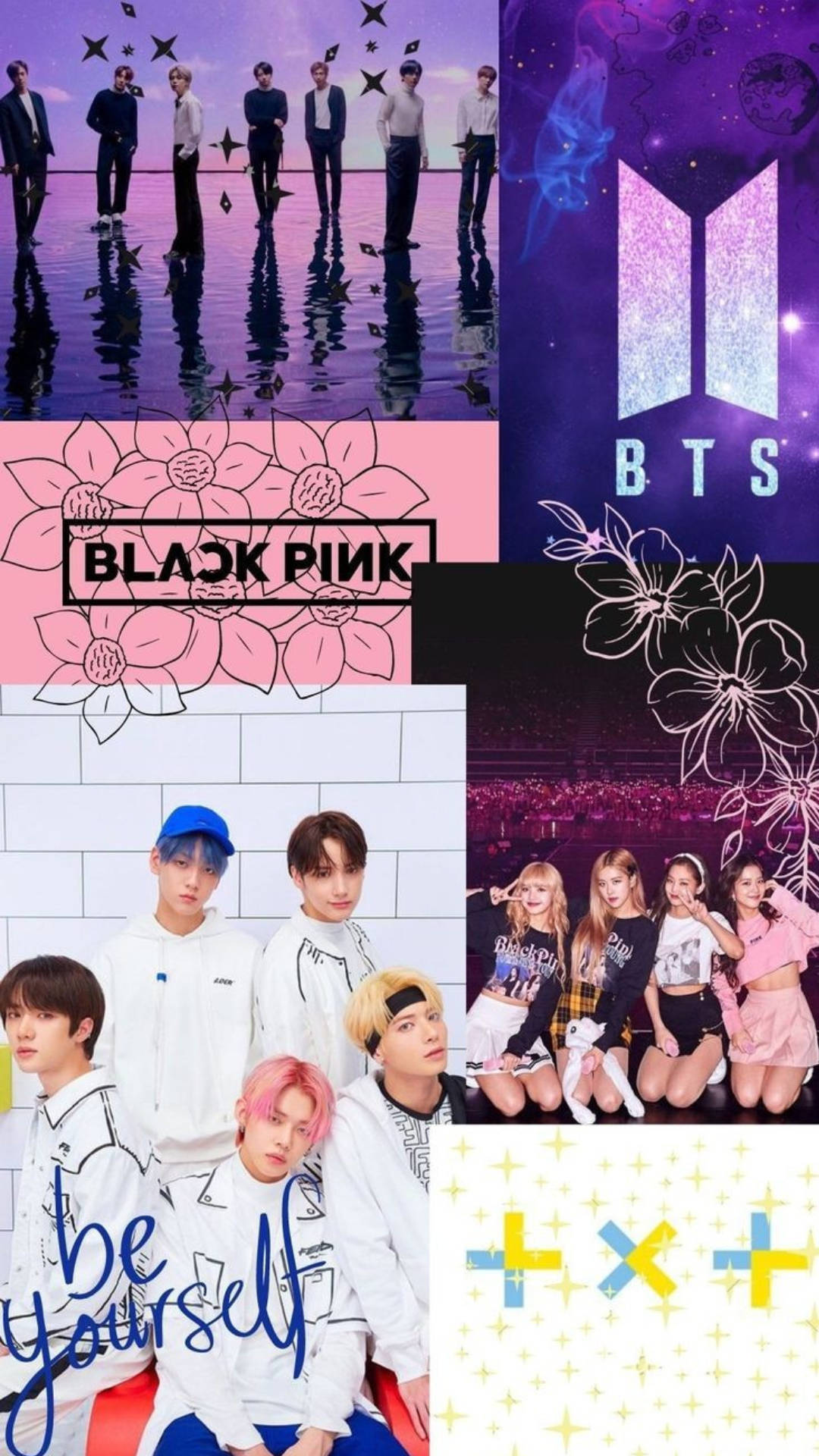 Bts and blackpink wallpaper discount
