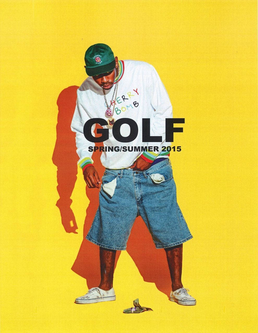 Tyler The Creator Golf Yellow Cover Wallpaper