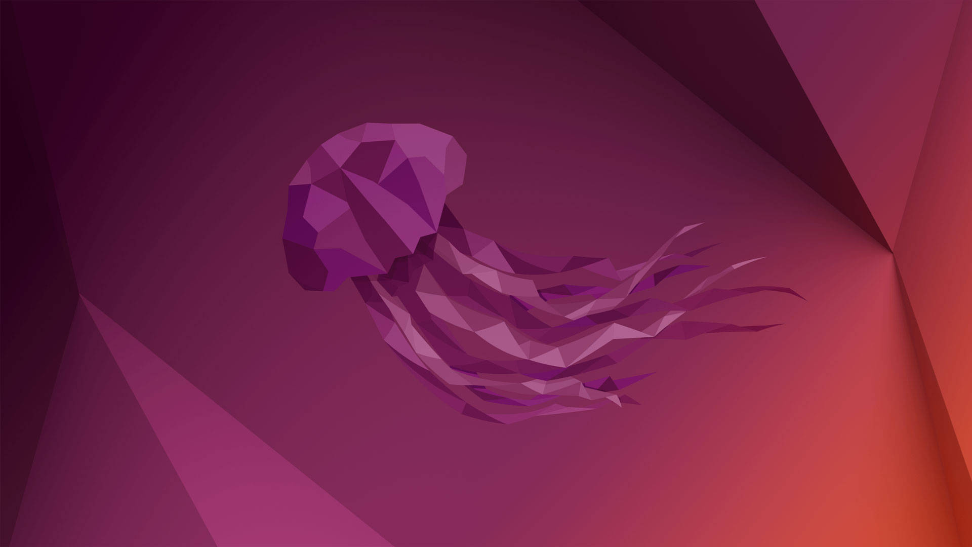 Ubuntu Jellyfish Stock Wallpaper