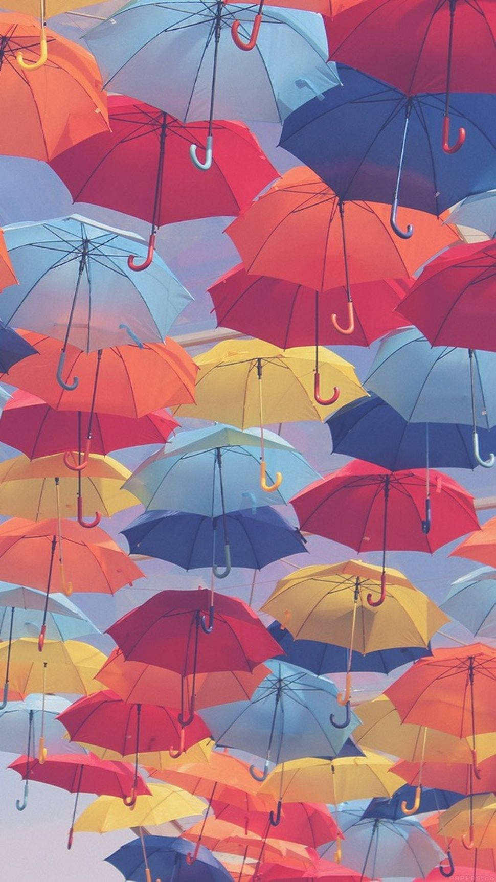 Umbrella Girly Lock Screen Iphone Wallpaper