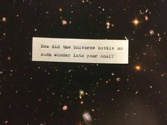 Universe Aesthetic Tumblr Quotes Wallpaper