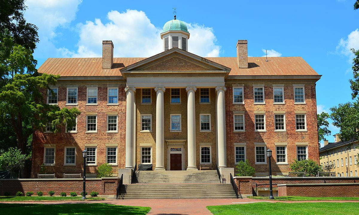 University Of Carolina Chapel Hill South Building Wallpaper