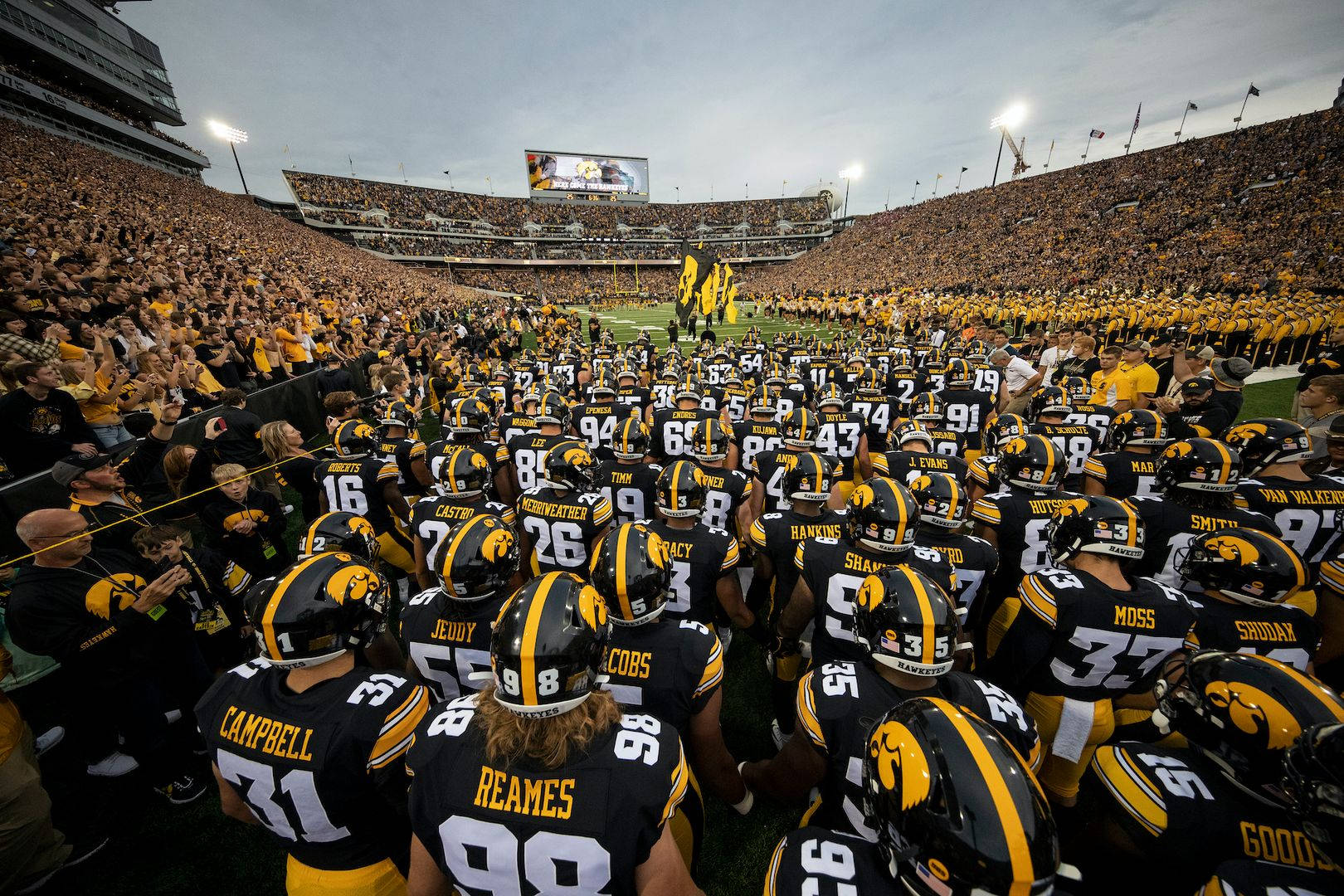 University Of Iowa Football Team Wallpaper