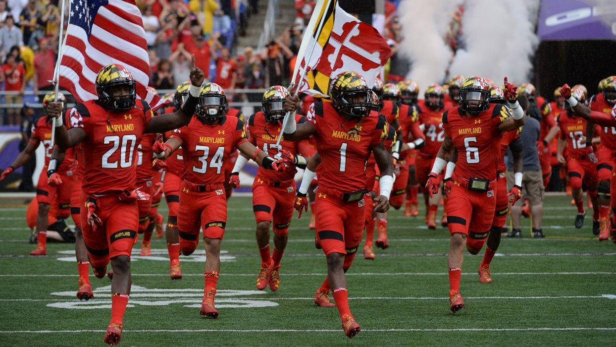 University Of Maryland Football Players Wallpaper