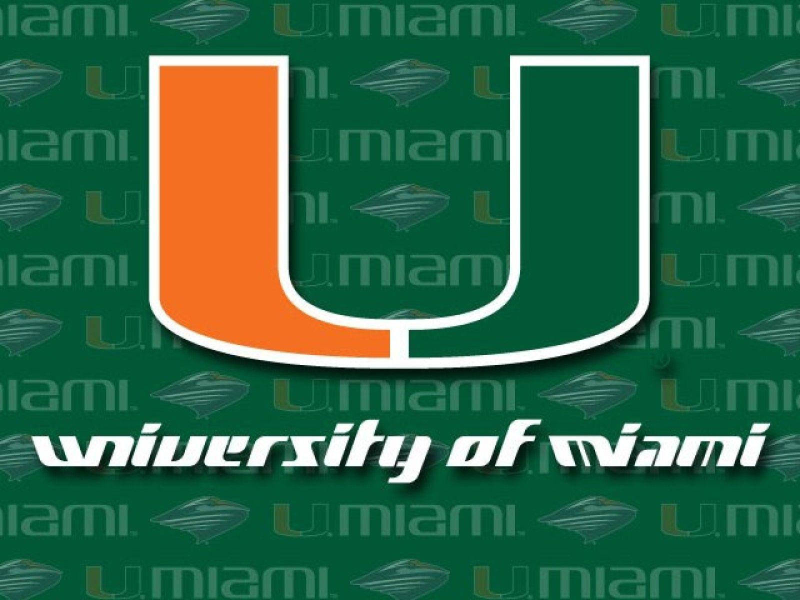 University Of Miami Aesthetic Background Wallpaper