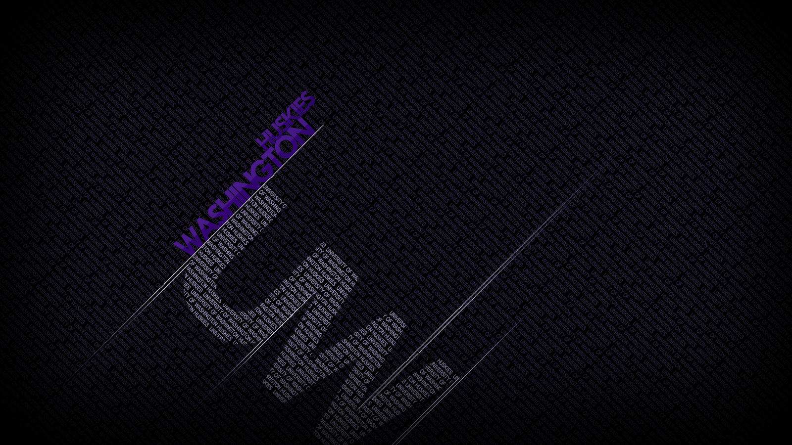 University Of Washington Graphic Logo Wallpaper